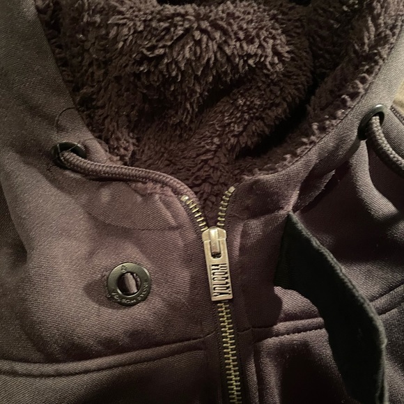 Black Volcom Cargo Jacket - Picture 4 of 8